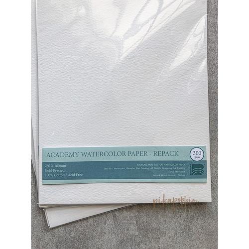 Jual Baohong Academy Watercolor Paper Kertas Coldpressed Repack 300Gsm - 5 Sheets Hp - Kab. Sidoarjo - Artopia Art Store | Tokopedia