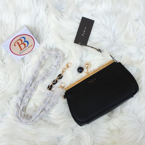 black mini clutch