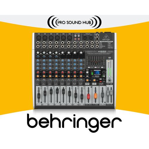 Jual Behringer X1222USB X1222 Mixer 12 Input 6 Channel Preamp USB Interface Kota Bekasi Pro