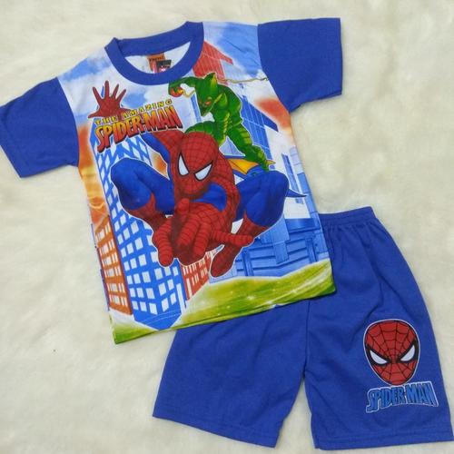 Foto Produk BAJU KAOS SETELAN MURAH ANAK LAKI SPIDERMAN - Size 14 dari Pantystocking