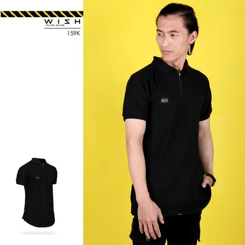 Jual KAOS POLO PRIA / POLOSHIRT ZIPPER 