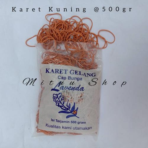 Foto Produk Karet Kuning/Karet Gelang Kuning @500gr dari mituu shop