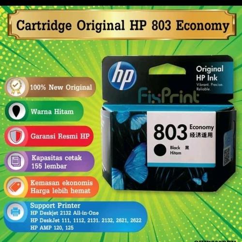 Jual Tinta HP803 black colour HP 