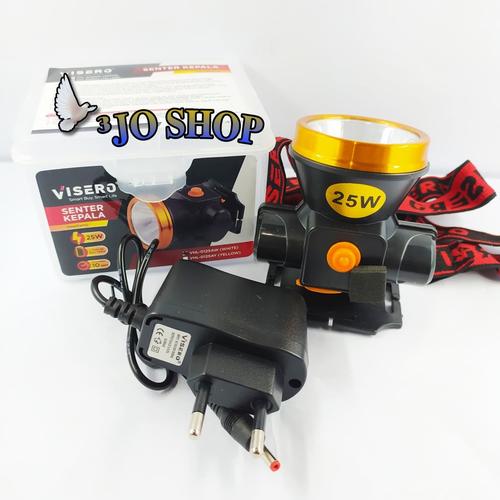 Foto Produk Senter Kepala/Head Lamp 25 Watt Visero dari 3Jo shop