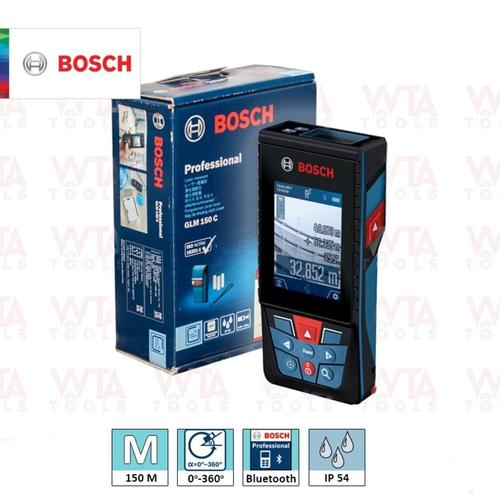 Jual Alat Ukur Laser GLM 150 C / 150C BOSCH BLUETOOTH LASER RANGEFINDER Jakarta Barat WTA