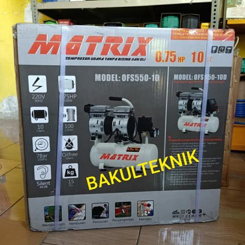 Jual kompresor listrik matrix 10L kompresor silent matrix - Kota ...
