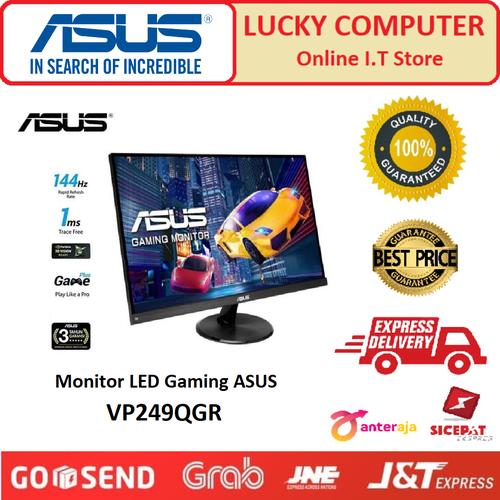 Jual Monitor Gaming ASUS VP249QGR 144Hz IPS FHD Kota Medan
