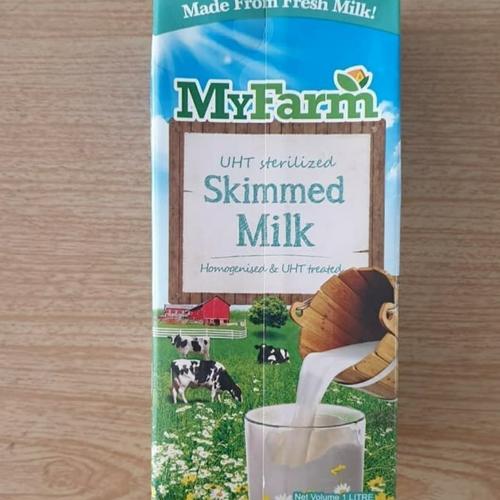 Foto Produk MyFarm Skimed Milk 1 Liter ( Satuan ) dari AA multyshop
