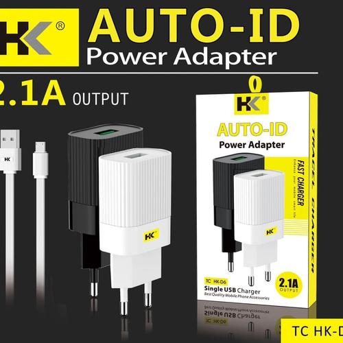 Jual Travel Charger Hk D6 (2.1A) Micro - Kab. Sarolangun - Vdrs Comm |  Tokopedia