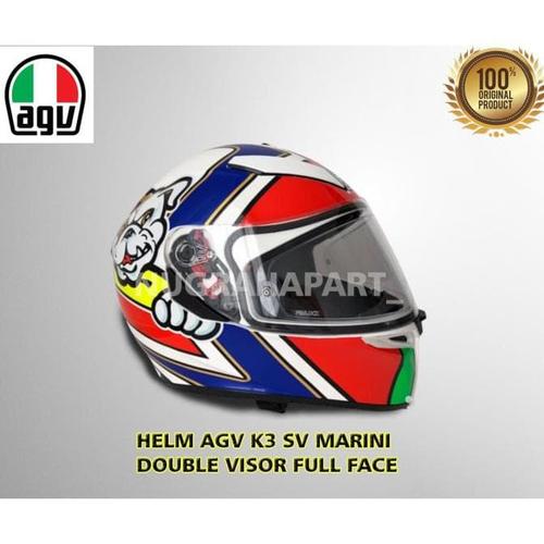 Jual Helm Agv K3 Sv Marini Double Visor Full Face - Xl Daffamarit - Jakarta  Selatan - daffamarit | Tokopedia