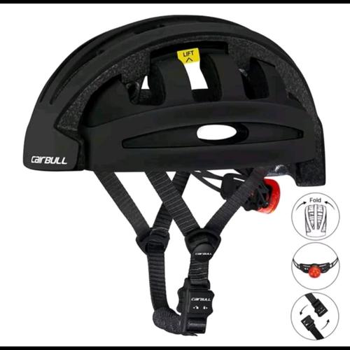 Gambar Cairbull Find Helmet Portable - Helm Lipat-Helm Sepeda Brompton Dahon dari warmus karomah Jakarta Pusat Tokopedia