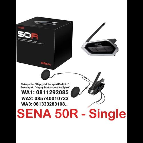 Foto Produk SENA 50R Intercom Single pack dari Happy MotorsportKadipiro