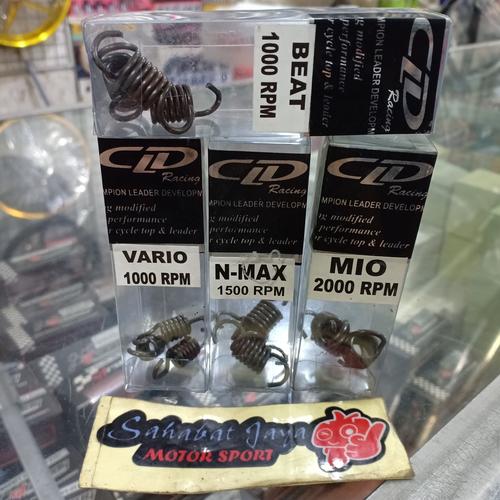 Foto Produk Per Kampas Ganda CLD Racing Mio Beat Vario Nmax PCX 1000 1500 2000RPM dari Sahabat Jaya Motor