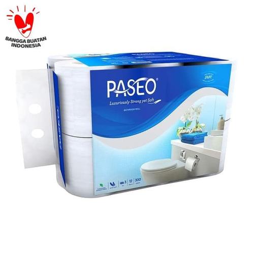 Foto Produk TISSUE PASEO ELEGANT TOILET ROLL / TISSUE WC 12 ROLL dari jono_hendrawan