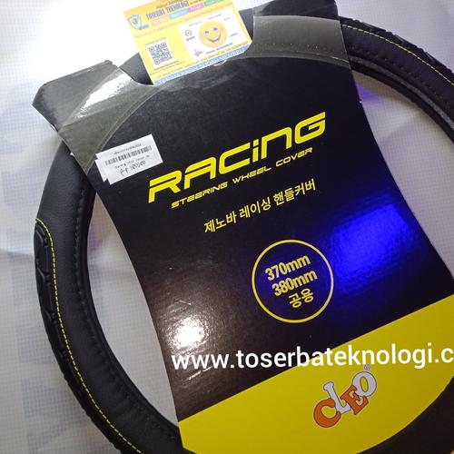 Gambar Sarung Stir Cover Mobil Merk Cleo Hitam List Karet Yellow Premium dari Toserba Teknologi Official undefined Tokopedia