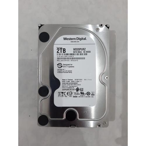 WD 2TB HDD WD22PURZ ハードディスク WesternDigital製2TB HDD