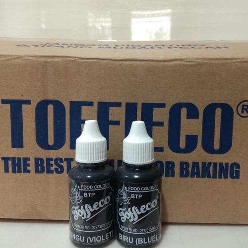 Jual Pewarna Makanan / Kue Toffieco Biru dan Violet 30 ml Violet
