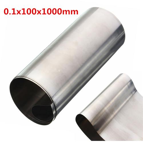 Foto Produk Garansi Silver Stainless Steel Fine Plate Sheet Foil 0.1x1 dari Rumah Cantik Hilwa