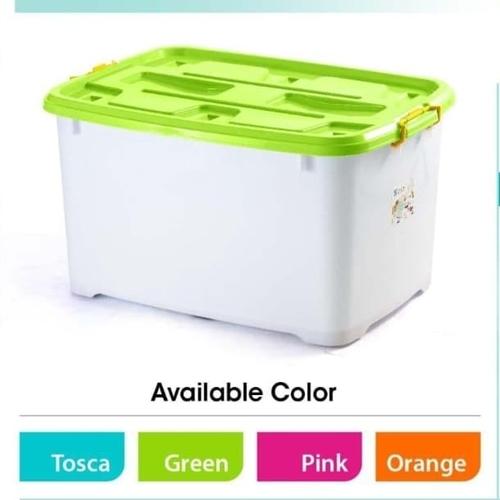 Foto Produk (GOSEND) Container Box Ezy Box CB150 - Container Box 150 liter - toska dari Baby-B Shop