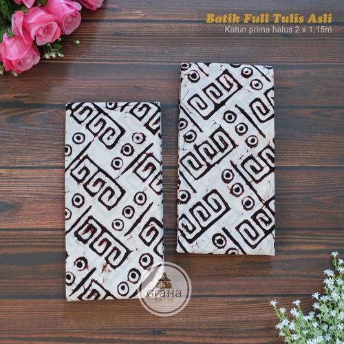 Jual KAIN BATIK TULIS Batik Bakaran bahan sarimbit seragam (Motif Roda ...