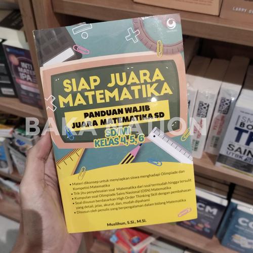 Jual Buku Siap Juara Matematika Sd Kelas 4 5 6 Jakarta Barat Bakanation Id Tokopedia