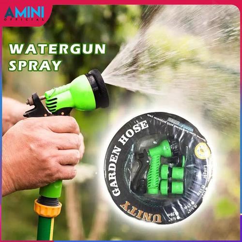 Jual AMINI // GARDEN HOSE SPRAY JET / PAKET KERAN DAN SELANG SEMPROT