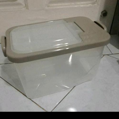 Foto Produk tempat beras/ rice box asvita 5kg 4 warna - Putih dari toko dapur 888
