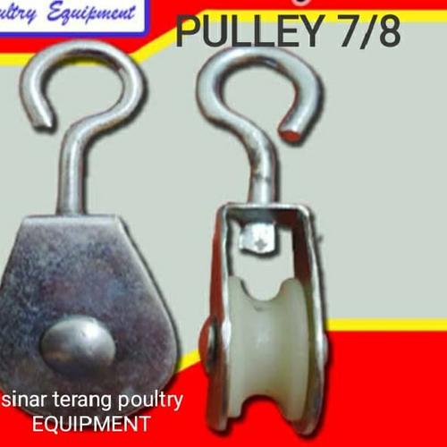 Foto Produk Pulley 7/8 (22mm) - kapasitas beban 15kg_alat peternakan ayam dari Sinar_terang poultry equipment