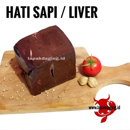 Gambar Hati Sapi / Liver dari BERKAH JAYA MEAT Jakarta Timur Tokopedia