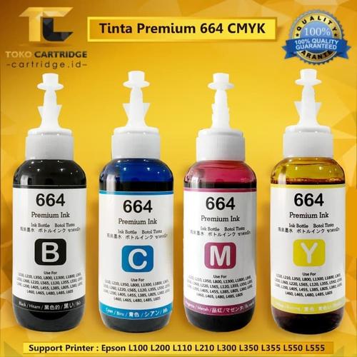 Jual Tinta Premium Ink Printer Epson L555 L565 L110 L120 L210 L220 L310