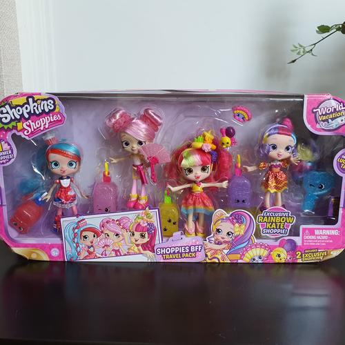 Jual EXCLUSIVE and RARE PACK! Shopkins Shoppies Doll BFF Rainbow