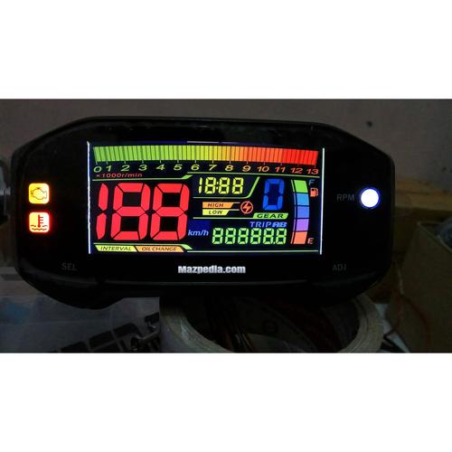 Jual PAKET MODIF Stiker lcd speedometer satria fi injeksi gsx - Biru ...
