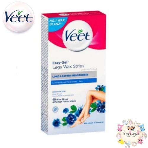 Jual Import Veet Wax Strip For Sensitive Skin 40pcs Jakarta Barat Tiny Steps Baby Tokopedia