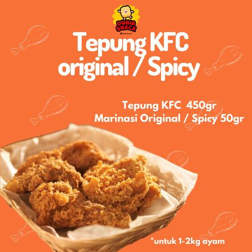 Jual Tepung Ayam Kfc Original Spicy 500gr Original Jakarta Barat Duniaasnack Tokopedia