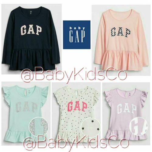 Foto Produk Kaos Baby Gap BabyGap Peplum Top tee baju bayi anak perempuan branded dari BabyKidsCo