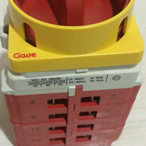 Foto Produk Gave Change Over Switch COS 1-0-2 100A 100 A Amper 4 Pole Not COMO dari SURYA-ELEKTRIK