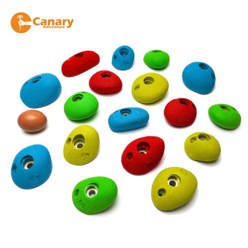 Foto Produk Poin Panjat Tebing / Point Panjat / Climbing Holds / Wall Climbing for - 4 Warna Campur dari Out Doors Activity