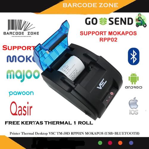 setting printer mokapos