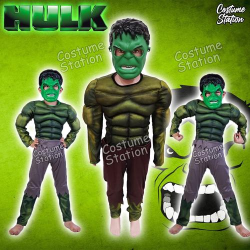 Jual Kostum Superhero Hulk / Costume Marvel Avengers Anak Laki - Size M -  Jakarta Utara - Costume Station | Tokopedia