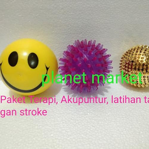 Foto Produk Paket Latihan terapi Tangan,Stroke Ringan, Bola akupuntur dari PlanetMarket