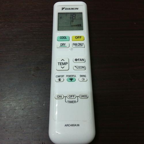 Jual Remote Ac Daikin Arc480a36 Original 201 Kota Bekasi Icel Acc 