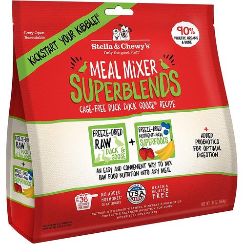 Jual Stella & Chewy's Duck Meal Mixer SuperBlends Freeze Dried Dog Food