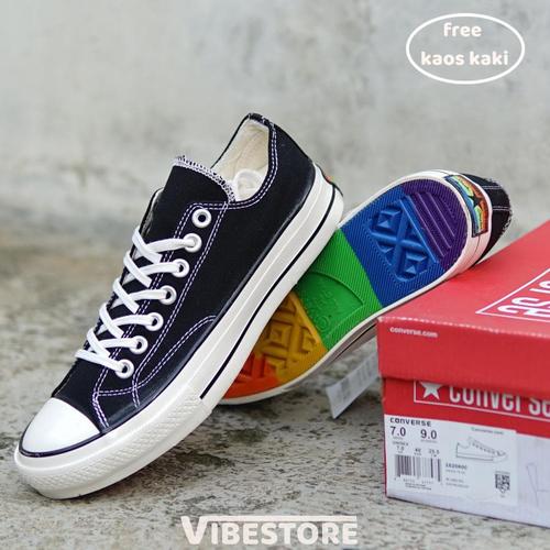 converse rainbow low