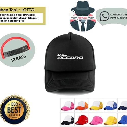Jual TOPI TRUCKER HONDA ACCORD - TOPI 