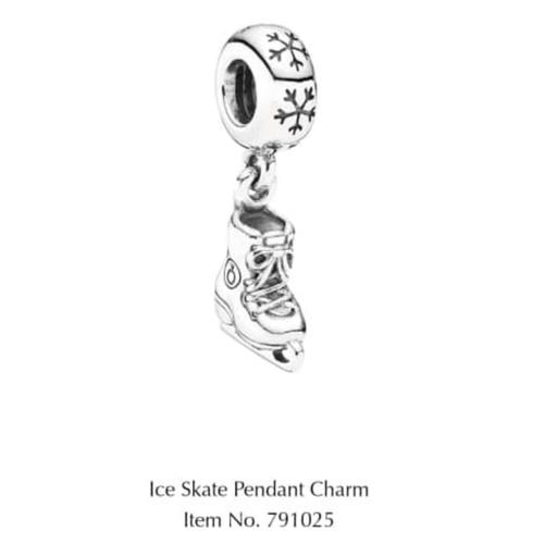 Jual Pandora Ice Skate Pendant Charm 