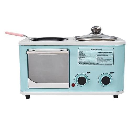 Breakfast Machine In Oven Multifungsi Kompor Listrik Mini Biru di  Mengadunasib Tokopedia