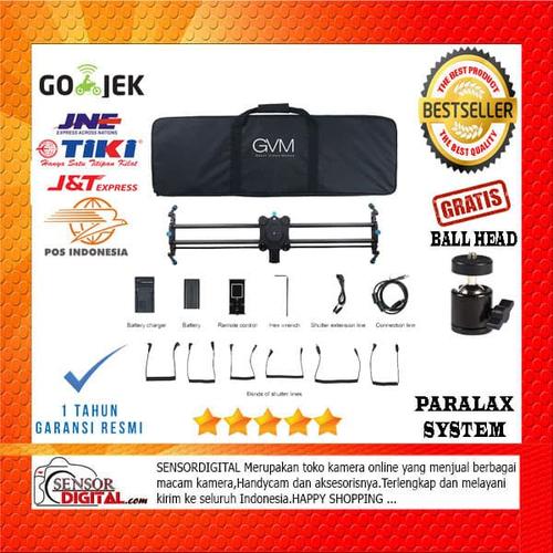 Promo Slider Kamera Dslr GVM GVMGP80QD Carbon Fiber Motorized