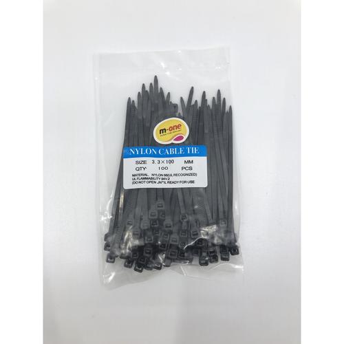 Foto Produk M-One Kabel Ties / Cable Tie 3.3 x 100 mm (10 cm) dari M-One Official Store