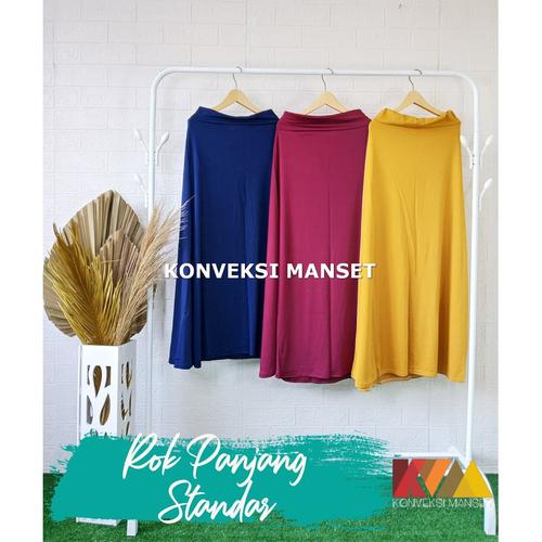 Gambar ROK PANJANG SPANDEK JERSEY STD - Hitam dari Konveksi_Manset undefined Tokopedia