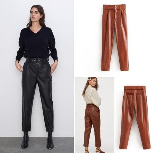 Jual Celana Kulit Leather Pants Wanita 